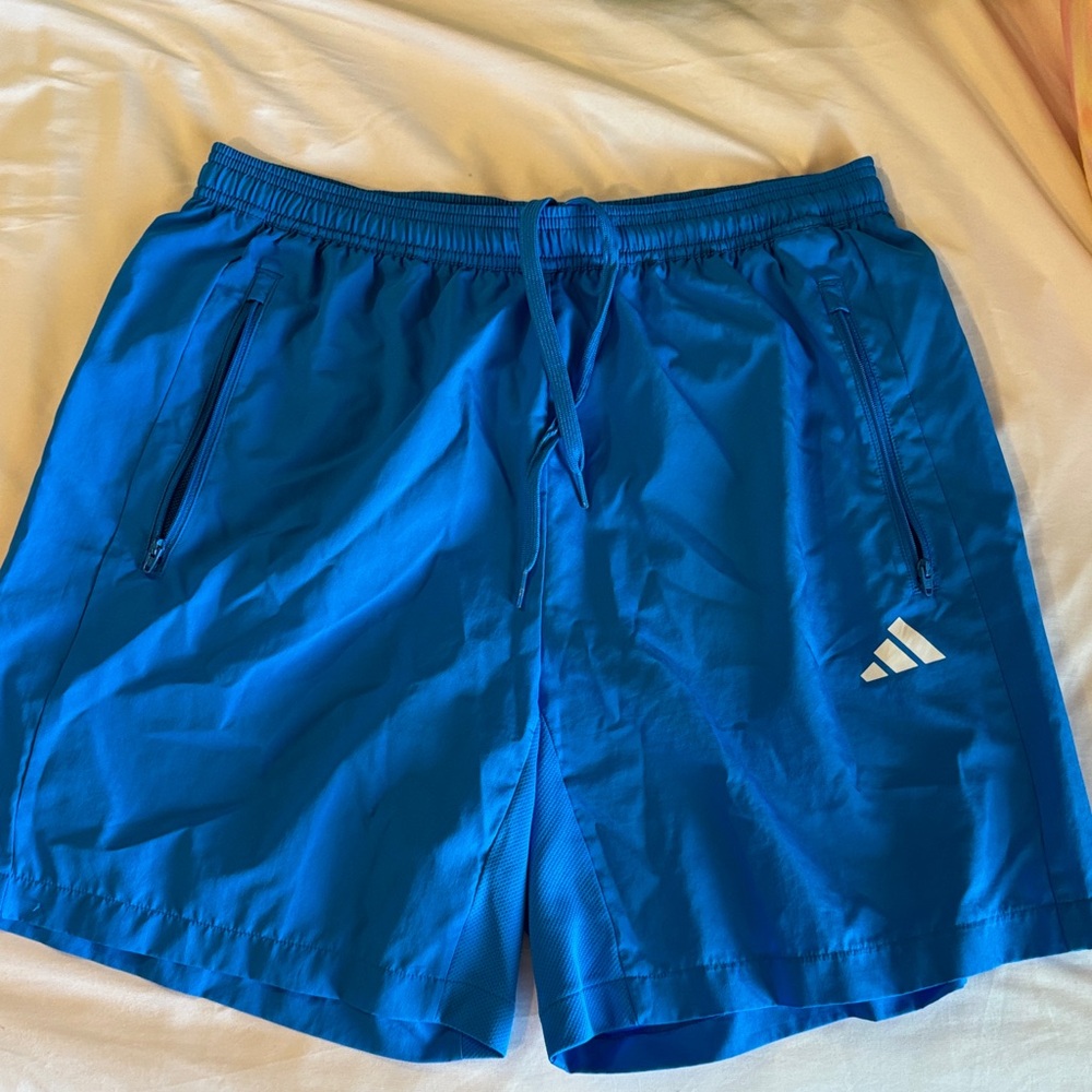 Adidas Vibrant Blue Sports Shorts